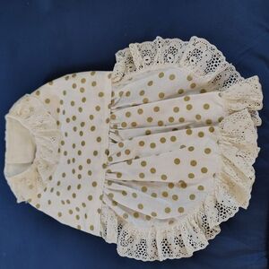 Polka Dot Lace Dog Dress